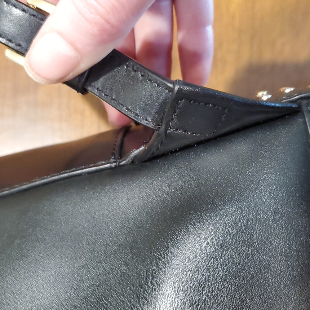 Like NEW Michael Kors Rhea Studded Backpack - Picture 9 of 13